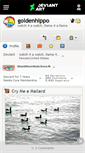 Mobile Screenshot of goldenhippo.deviantart.com