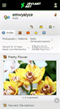 Mobile Screenshot of emwyalyce.deviantart.com