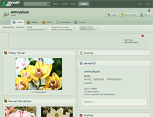 Tablet Screenshot of emwyalyce.deviantart.com