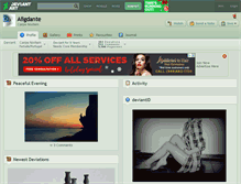 Tablet Screenshot of aligdante.deviantart.com