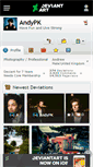 Mobile Screenshot of andypk.deviantart.com