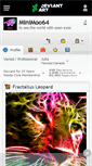 Mobile Screenshot of minimoo64.deviantart.com