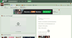 Desktop Screenshot of cassiel616.deviantart.com
