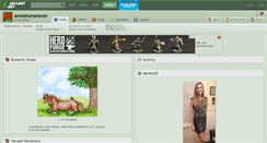 Desktop Screenshot of anniehorselover.deviantart.com