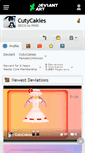 Mobile Screenshot of cutycakies.deviantart.com