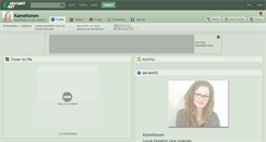 Desktop Screenshot of kamelionen.deviantart.com