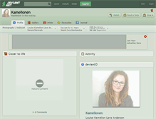 Tablet Screenshot of kamelionen.deviantart.com