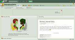 Desktop Screenshot of embirsiphonelilathia.deviantart.com