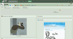 Desktop Screenshot of nimtzie.deviantart.com