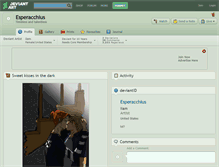 Tablet Screenshot of esperacchius.deviantart.com