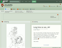 Tablet Screenshot of oolumenoo.deviantart.com