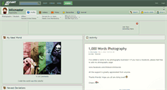 Desktop Screenshot of billxmaster.deviantart.com