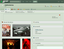 Tablet Screenshot of niallmckenna.deviantart.com