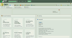Desktop Screenshot of gagano.deviantart.com