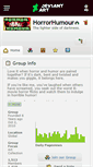 Mobile Screenshot of horrorhumour.deviantart.com