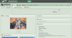 Desktop Screenshot of mulefancier.deviantart.com
