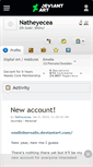 Mobile Screenshot of natheyecea.deviantart.com
