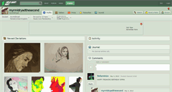 Desktop Screenshot of myrmidryadthesecond.deviantart.com