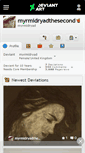 Mobile Screenshot of myrmidryadthesecond.deviantart.com