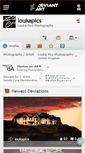 Mobile Screenshot of loukapics.deviantart.com