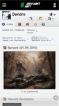 Mobile Screenshot of denoro.deviantart.com