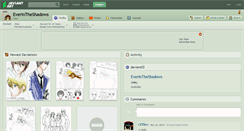 Desktop Screenshot of everintheshadows.deviantart.com