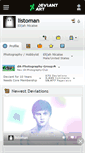 Mobile Screenshot of listoman.deviantart.com