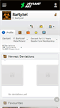 Mobile Screenshot of bartyzel.deviantart.com