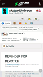 Mobile Screenshot of akatsukiumbreon.deviantart.com