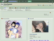 Tablet Screenshot of orne-phantom.deviantart.com