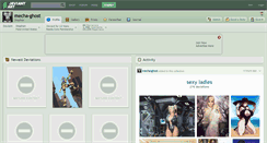 Desktop Screenshot of mecha-ghost.deviantart.com