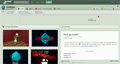 Desktop Screenshot of emillister.deviantart.com