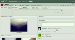 Desktop Screenshot of corleon.deviantart.com