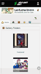 Mobile Screenshot of lavilena-love.deviantart.com
