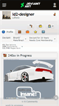 Mobile Screenshot of ld2-designer.deviantart.com