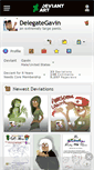 Mobile Screenshot of delegategavin.deviantart.com