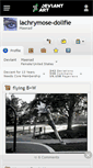 Mobile Screenshot of lachrymose-dollfie.deviantart.com