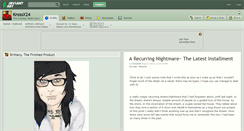 Desktop Screenshot of krossx24.deviantart.com