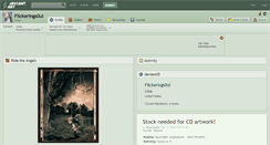 Desktop Screenshot of flickerings0ul.deviantart.com