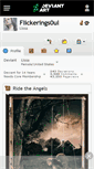 Mobile Screenshot of flickerings0ul.deviantart.com