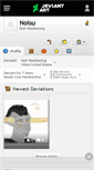 Mobile Screenshot of noisu.deviantart.com