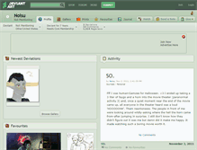 Tablet Screenshot of noisu.deviantart.com