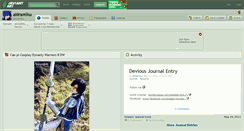 Desktop Screenshot of akiramiku.deviantart.com