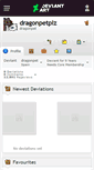 Mobile Screenshot of dragonpetplz.deviantart.com