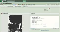 Desktop Screenshot of lucifera-demonessa.deviantart.com