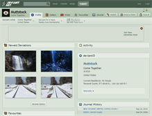 Tablet Screenshot of muttstock.deviantart.com
