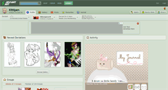 Desktop Screenshot of kittipen.deviantart.com
