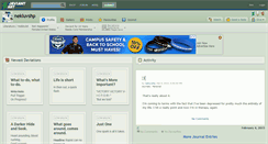 Desktop Screenshot of nekluvshp.deviantart.com
