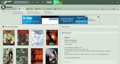 Desktop Screenshot of akyna.deviantart.com