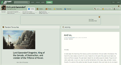 Desktop Screenshot of evil-lord-ganondorf.deviantart.com